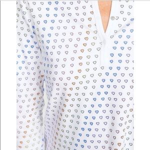 Roller Rabbit Disco Heart Pajamas ❤️ 💙 💜 💖